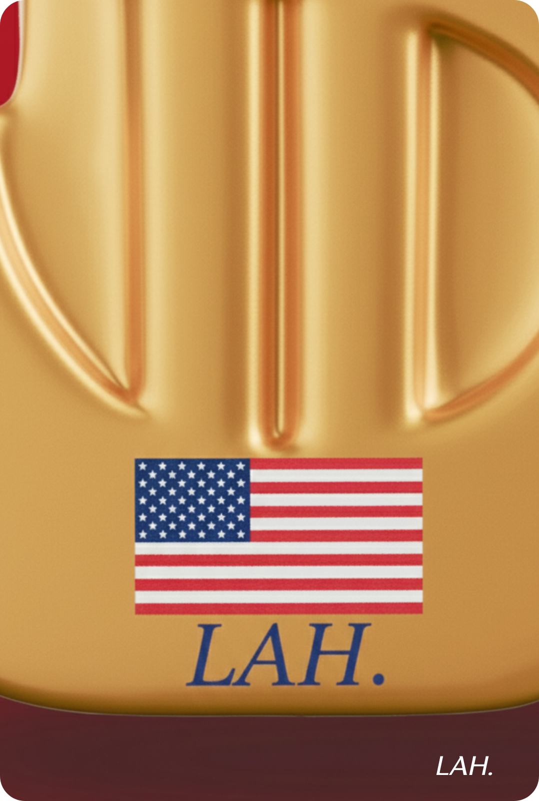 american flag dollar perfume by LAH.