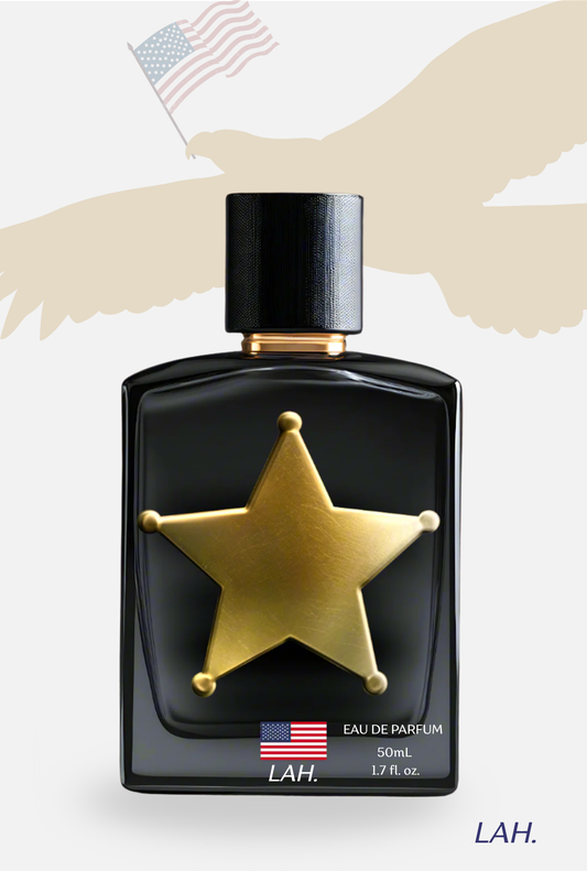 Sheriff luxury perfume bottle by LAH.